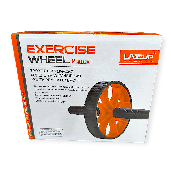LiveUp Sport edzőkerék LS3160C – kéz, váll és hát erősítés
