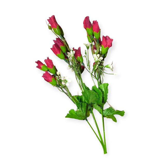 Tavaszi művirágcsokor szegfűvel – 35 cm