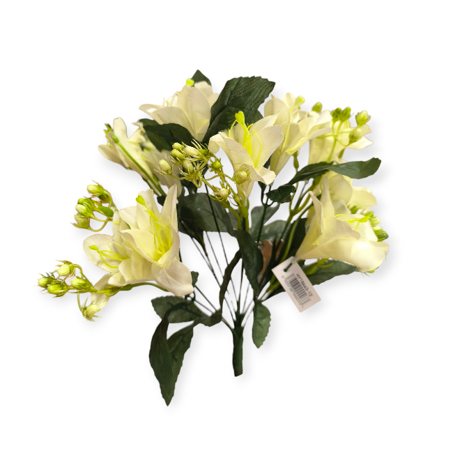 Elegáns fehér művirág dekoráció – 40 cm