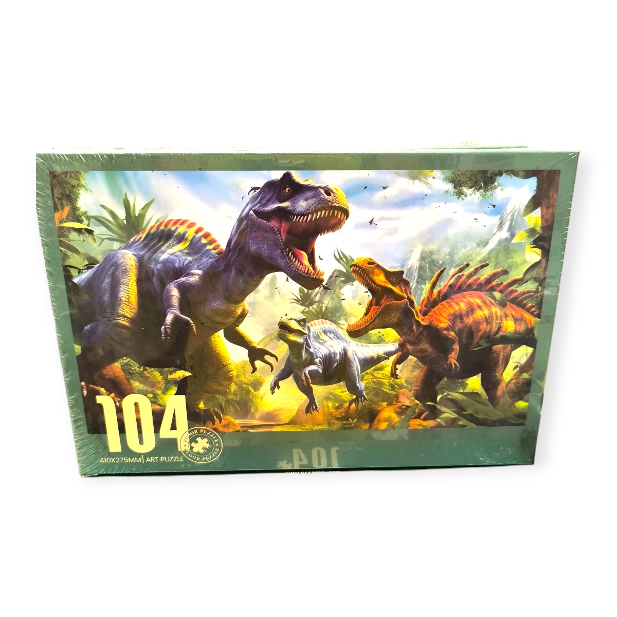 Dinoszaurusz puzzle gyerekeknek 104 darabos kirakó