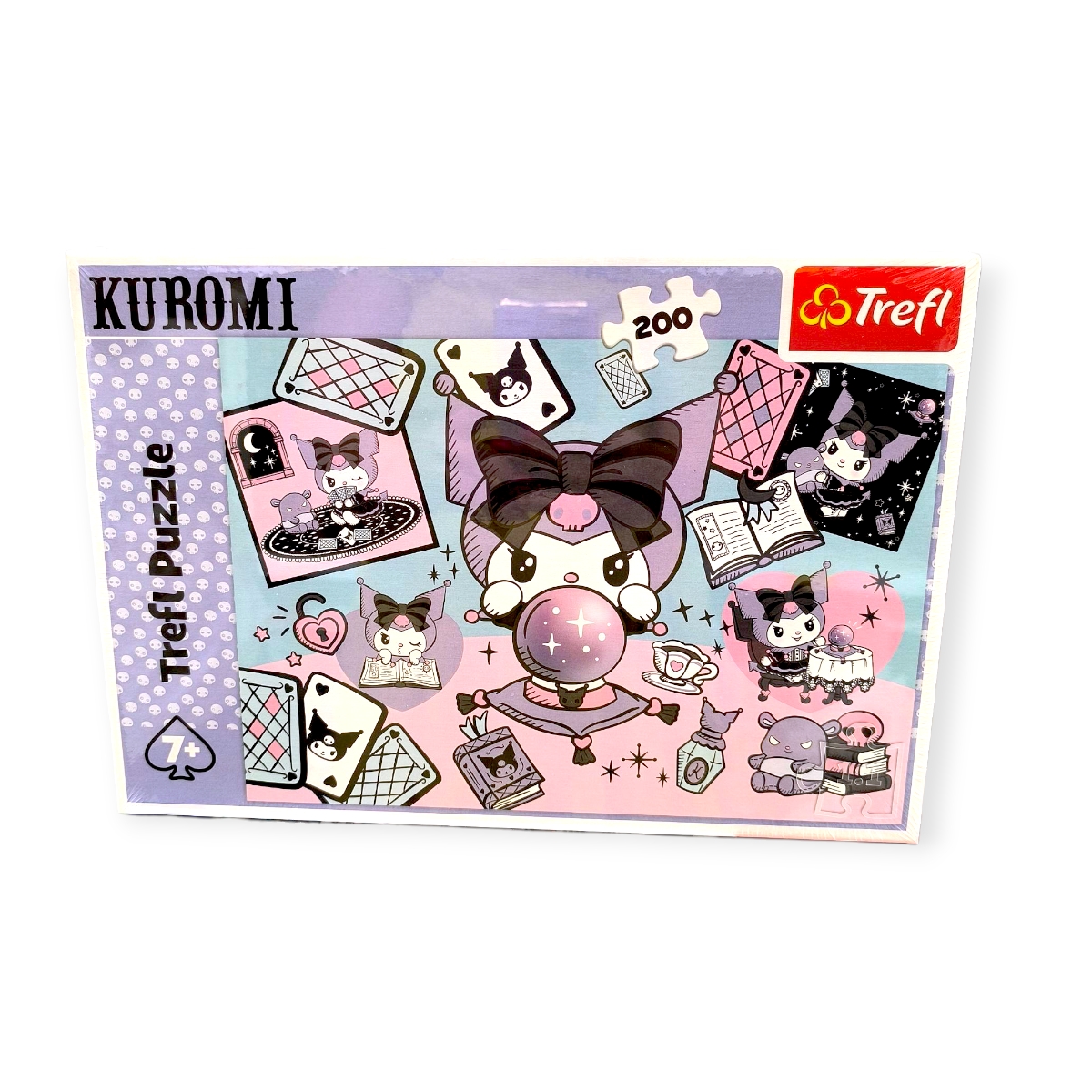 Kuromi puzzle gyerekeknek – 200 darabos közepes kirakó (Trefl, Hello Kitty kollekció)