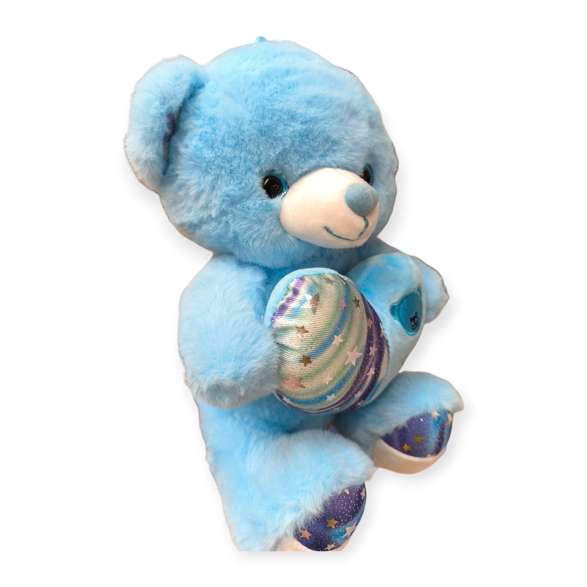 Teddy Bear plüssmackó égbolt szívvel 32 cm