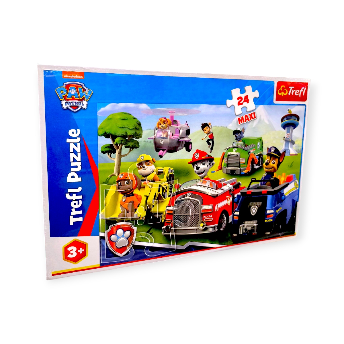 Mancs őrjárat maxi puzzle járművekkel 24 darab – Trefl