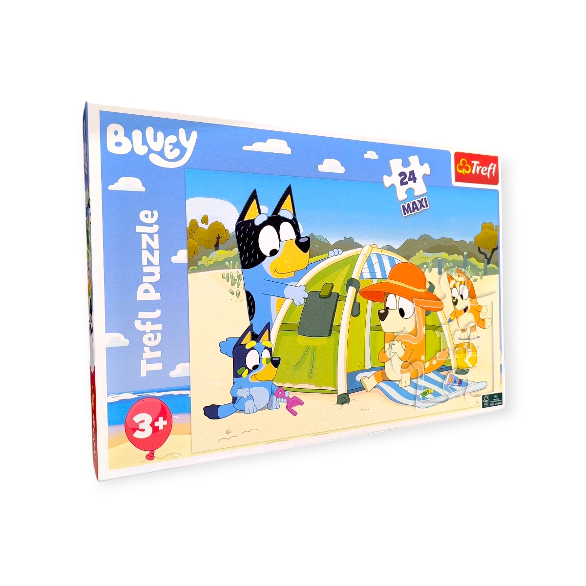 Trefl Puzzle Bluey – 24 darabos gyerek kirakós