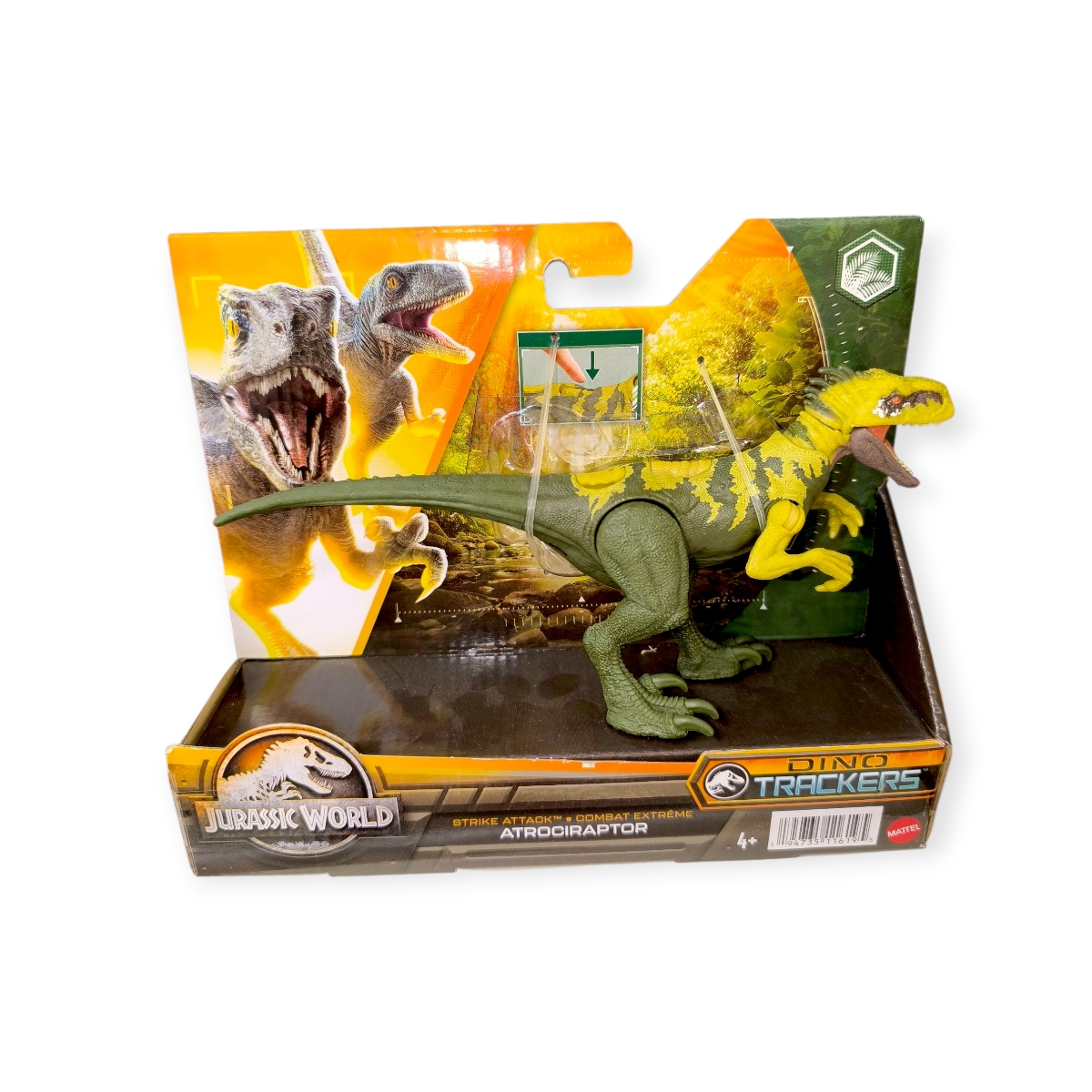 Jurassic world 3 atrociraptor támadó dinó figura – mattel