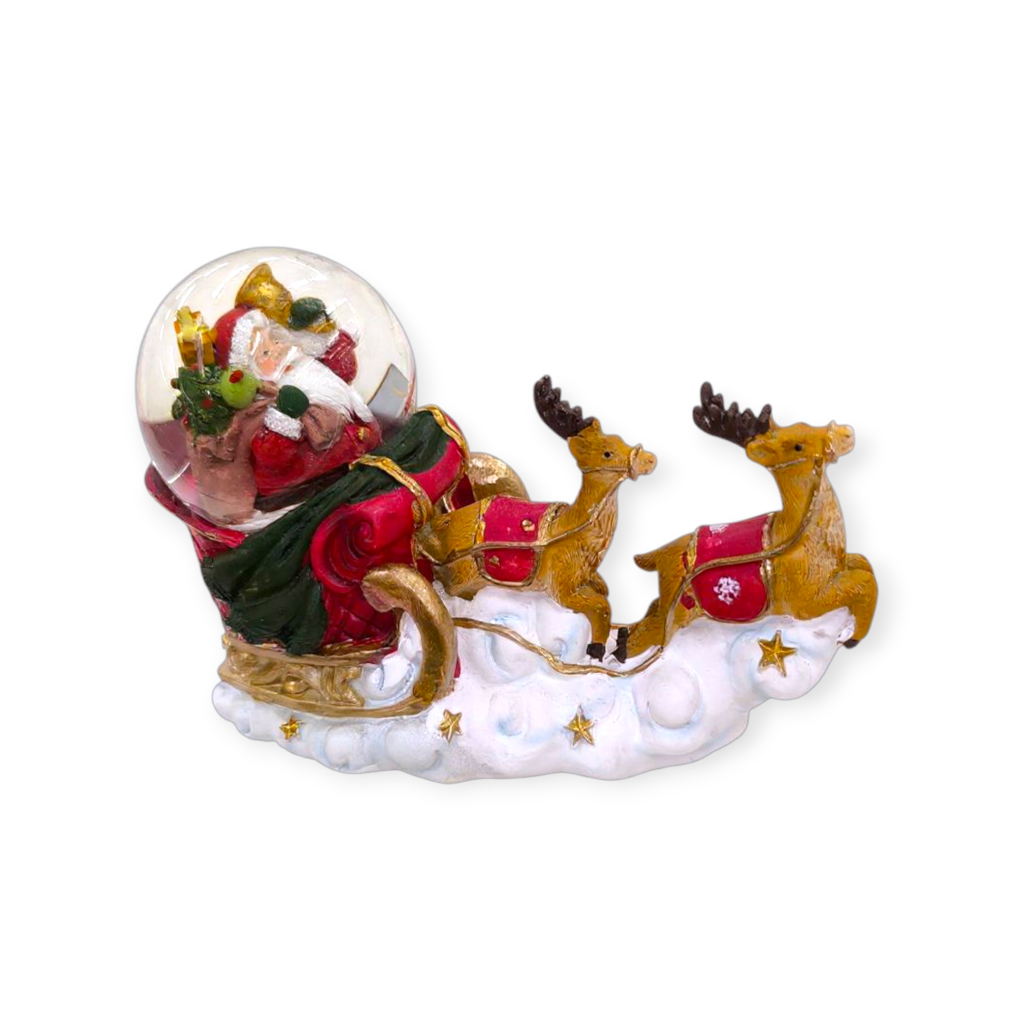 Sarkifény hógömb szarvasokkal