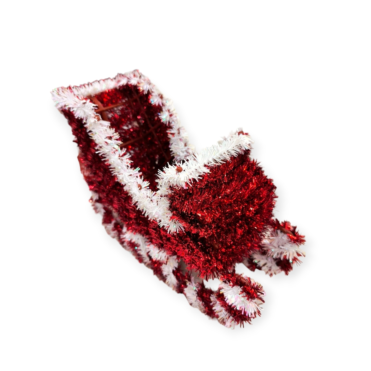 Dekoratív karácsonyi szánkó 28cm