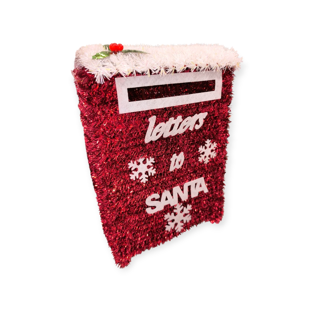 3D dekoratív karácsonyi postaláda 31cm