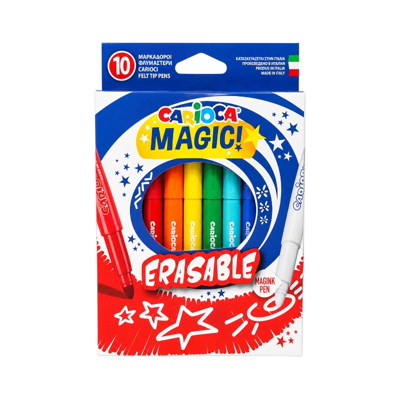 Carioca vastag filctoll és varázstoll készlet 10 darab