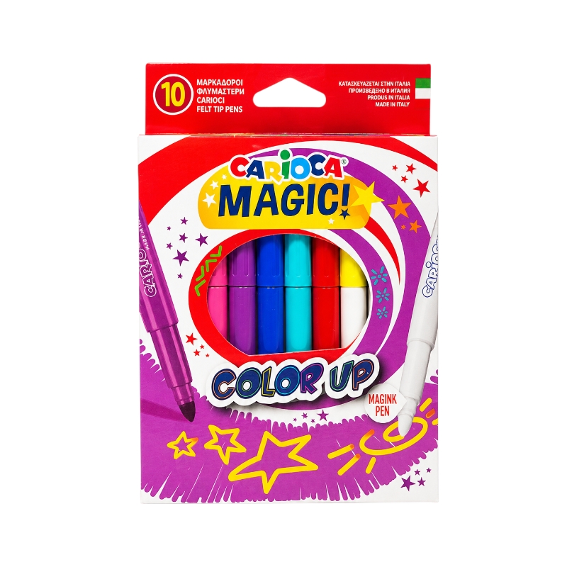 Carioca Magic vastag filctollkészlet 10 darab