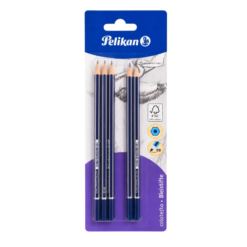 Pelikan Blue Silver HB grafitceruza készlet 8 darab