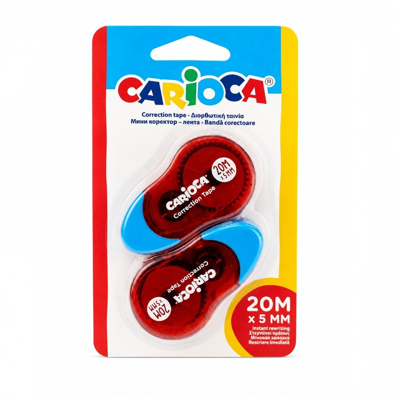 Carioca hibajavító szalag 2 db – 20 m × 5 mm