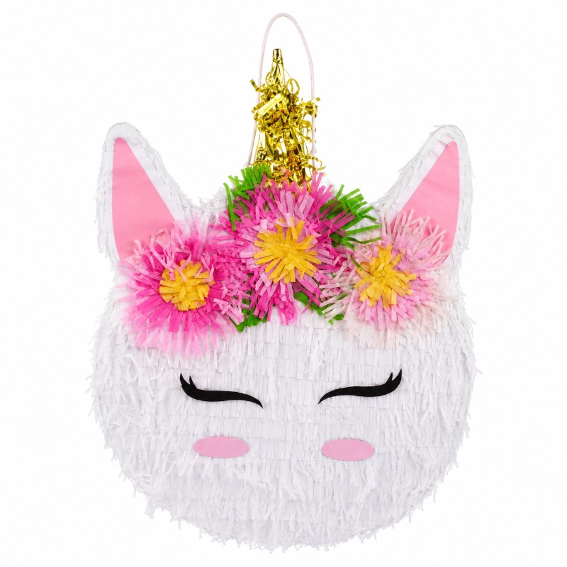 Unikornis pinata – 35,5 × 8,5 × 50 cm