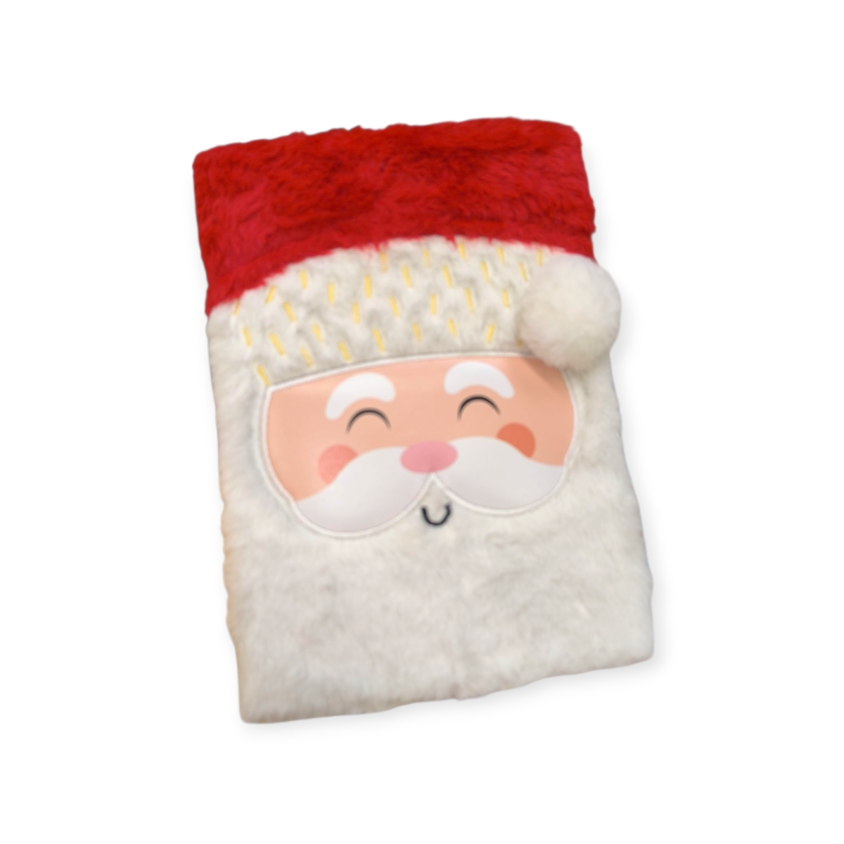 Karácsonyi jegyzetfüzet Mikulás mintával A5