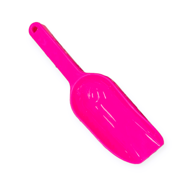 Fukszia homokozó lapát lányoknak – 23 cm-es strandjáték