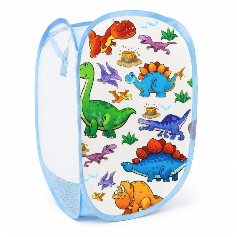 Dinoszaurusz textil játéktároló 36x58 cm