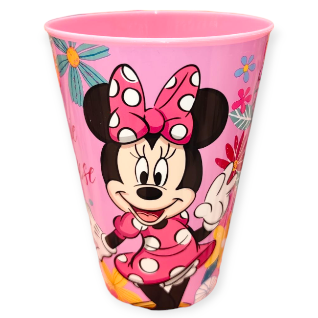 Minnie műanyag gyerek pohár rózsaszín 430 ml
