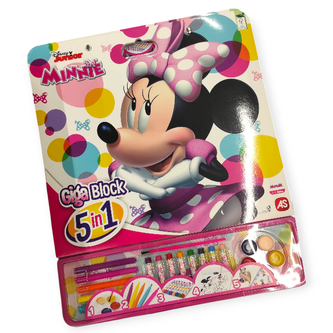 Minnie giga blokk színező készlet gyerekeknek