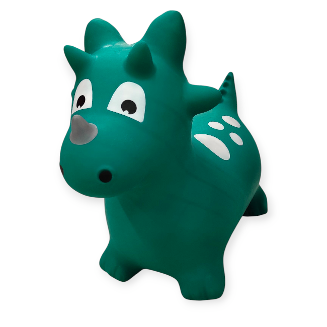 Hop-Hop zöld dinoszaurusz felfújható játék – max. 60 cm