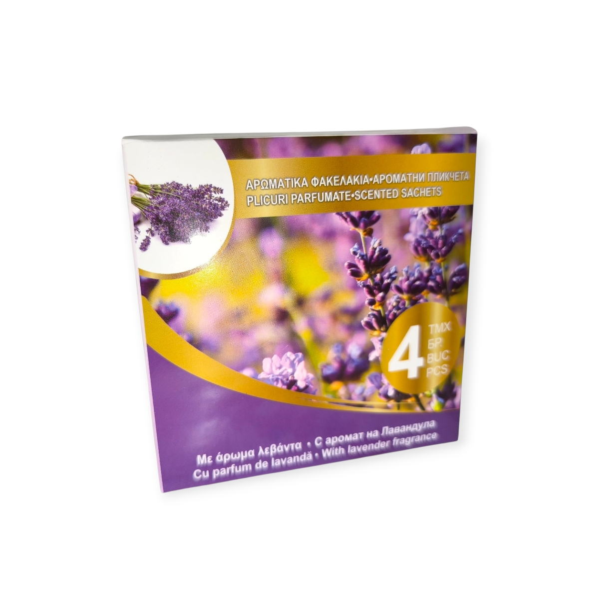 Levendula illatú molyirtó ruhafrissítő tasak – szekrénybe és fiókba