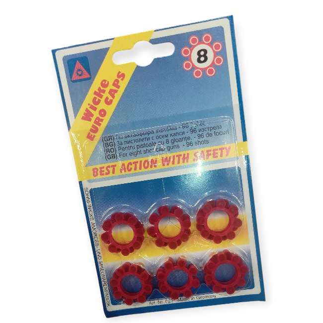 Rózsapatron 8 lövetű fegyverhez - 12 db-os szett 96 lövéssel